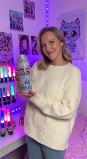 1pc 700ml Stainless Steel Insulated Tumbler, KPop Demon Hunters, with Lid and Straw, Keep Hot 12H/Cold 24H, Great for School, Travel or Coffee, Fun Gift for Teens or Pop Culture Fans, Halloween, family cookware, themed event decoration, party props