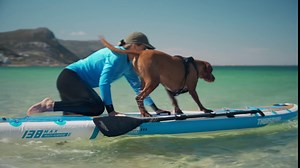 THURSO SURF Max Multi-Purpose Inflatable Stand Up Paddle Board SUP 11'6 x 34'' x 6'' Two Layer Deluxe Package Includes Carbon Shaft Paddle/2+1 Quick Lock Fins/Leash/Pump/Roller Backpack