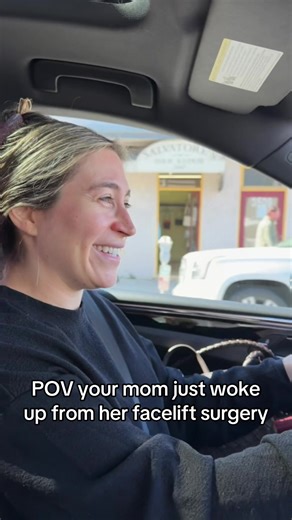 Post op and recovery day 0. She’s looking snatched already and feeling great! Thank you @Davis Facial Plastics for everything can’t wait to see all the final results @Amy Kaplan