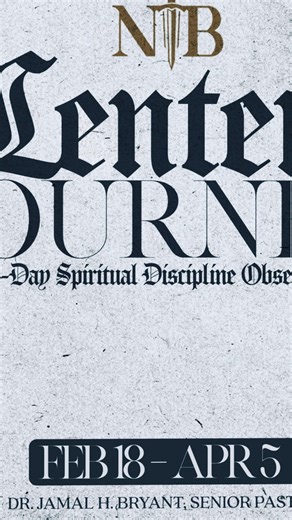 Ash Wednesday is tomorrow. We begin 40 days of prayer, fasting, and intentional alignment leading to Resurrection Sunday. Join us at 12PM or 7:30PM as we enter this sacred season together. As a church family, we’re committing to: • Daily corporate prayer • Intermittent fasting • A guided 40-day devotional with scripture and prayer each day This is a season of self-denial and spiritual focus — believing God will bring us into Easter in perfect alignment. 📲 Scan the QR code at the end of this vid