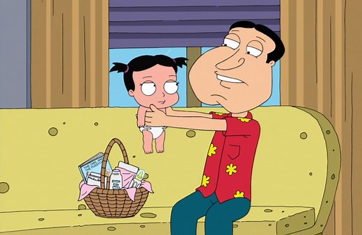 《阿Q当爹记》Q哥喜得贵女 饺子和Brian克隆人造人