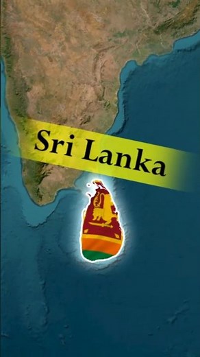 Sri Lanka Through Map Animation #srilanka #geography #worldgeography #xplainiq
