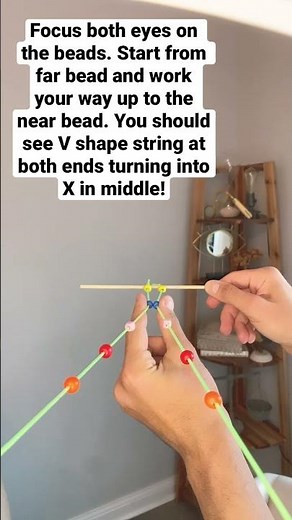 Few people get it right! Brock String eye exercise #shorts #alternativemedicine #eyesightimprovement