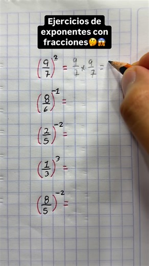 Tus Matemáticas Científicas on Instagram: "Pregunta de examen de exponentes con fracciones!🤔😱"