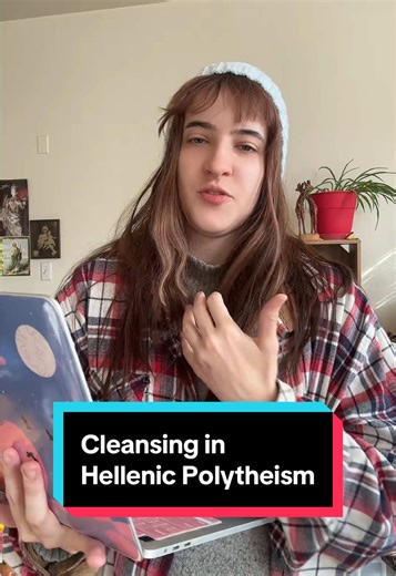Cleansing is an important part of every spiritual practice, and it looks different in different paths. In Hellenism, it’s actually quite simple! How do you like to cleanse? #hellenicpagan #witchtok #greekmythology #hellenicpolytheist #pagan