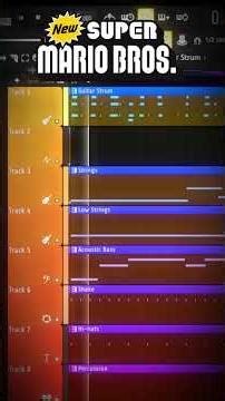 [ FLP ] New Super Mario Bros. - Starman / Invincibility REMAKE FL STUDIO #flp #remake #cover