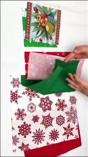 Don’t Toss Scrap Fabric! ✂️ Make This Cute Christmas Decor