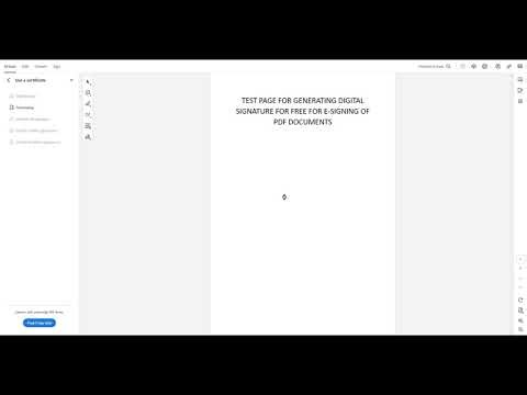 How to affix Digital Signature using Digital ID without Token on Adobe PDF Reader DC | MCA V3