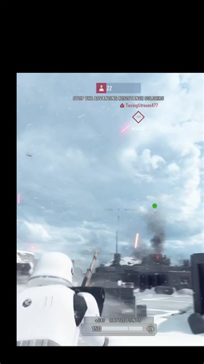 Sniper vs Ship: Starkiller Base in Battlefront 2