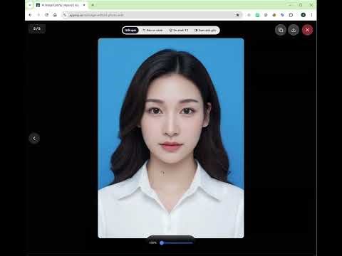 Chỉnh Ảnh Thẻ Hàng Loạt