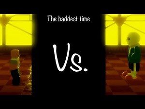 Fighting sans in roblox (Sans fight simulator)