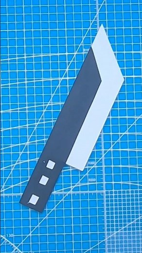 How to make origami knife #crafterium
