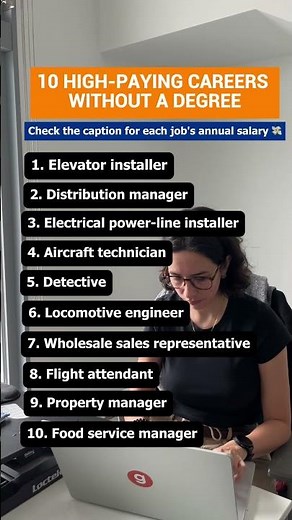 10 high-paying careers without a degree