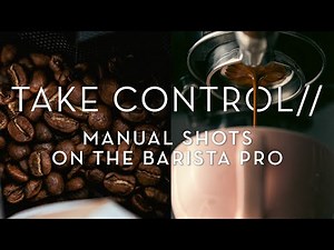 How to Pull a Manual Shot of Espresso on the Breville Barista Pro