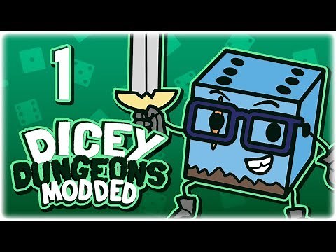 600+ NEW ITEMS!! | Let's Play Dicey Dungeons: Modded | More Fluff Mod | Part 1 | v1.7 Gameplay HD