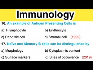 Immunology MCQs with Answers
