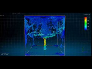 SIMULIA Xflow CFD - Rotating Sprinkler
