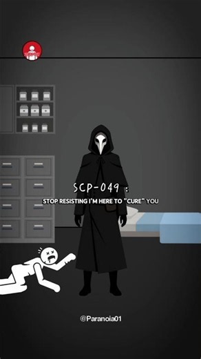 SCP-049 [Plague Doctor]#horroranimation #analoghorror #terrifyingtales
