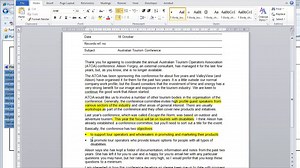 Projects and Conference Report overview