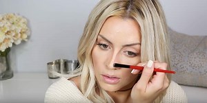 Her Nose Was A Tad Too Big So She Found The Perfect Contouring Solution That Made It Look Smaller (Watch!)