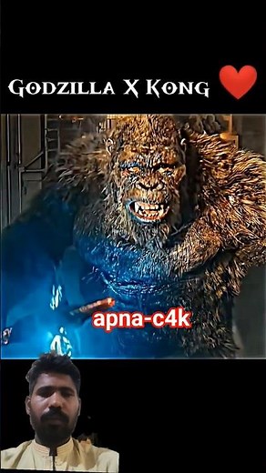 Kong Save Godzilla From Mechagodzilla | Godzilla vs. Kong | #shorts #godzilla #kong