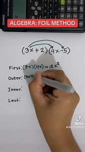 4.4K views · 46 reactions | Algebra Review: FOIL METHOD! #math | Prof Math Wizard | Facebook