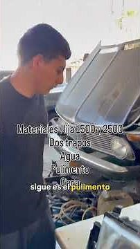 Cómo pulir los focos de tu auto fácil y rápido 🚗✨