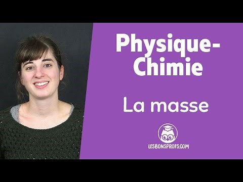 La masse - Physique-Chimie - 6e - Les Bons Profs