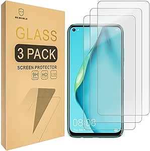 Mr.Shield [3-Pack] Designed For Huawei (P40 Lite) [270μ Glue Version] [Tempered Glass] Screen Protector
