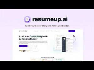 ResumeUp.AI - AI resume builder to create ATS optimised resumes.