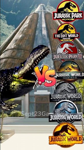 Purussaurus vs Jurassic World All Dinosaurs