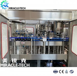 [Hot Item] High Quality Filling Capping Labeling Machine Complete Bottling Line for Drinking Water Soda Coke Soft Drink Carbonated Beverage