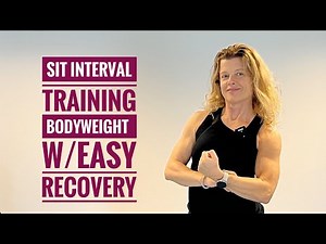 20 min SIT (sprinting interval training) Bodyweight session/inspired by Dr. Stacy Sims