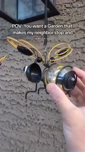 🐝💡 These solar bee lights are BUZZING with charm! 🌼🌙 I wanted something fun & cozy for my garden — and these adorable Outdoor Hanging Solar Bee Lights totally delivered! 😍🌿 | Antrivial-op