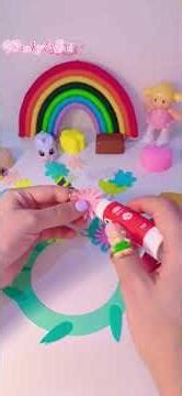 DIY Spring Wreath for Kids 🌼🐰 Easy & Cute Craft Idea