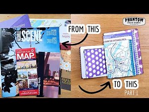 🧳Make a Travel Journal with Vacation Ephemera | Part 1