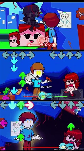 FNF BF vs Nonsense Ending Animation | Friday Night Funkin Game #fnf #pibby #fridaynightfunkin