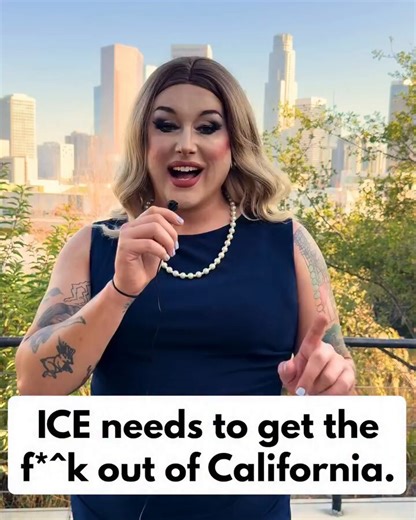 Maebe Pudlo, a LGBTQ activist and drag queen, is running to become the first transgender California State Senator.He vows to abolish ICE and make California an "inclusive" state that fights "fascism."This is real