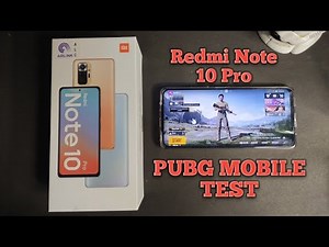 Xiaomi Redmi Note 10 Pro PUBG MOBILE Test, Gyroscope support and Best Graphic Settings