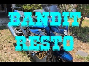 Suzuki Bandit 1250S Restoration Plans. Pt1.