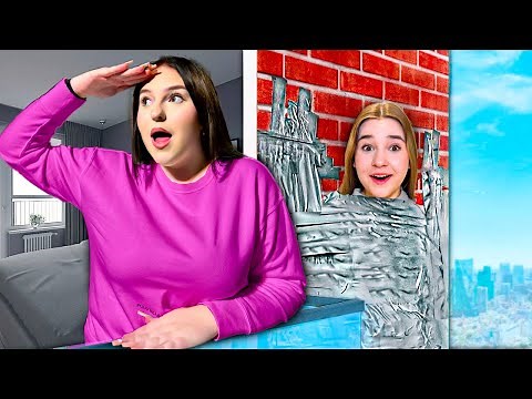 Cache Cache Extrême Avec Du Scotch, Elina Vs Amélya et Daniel !