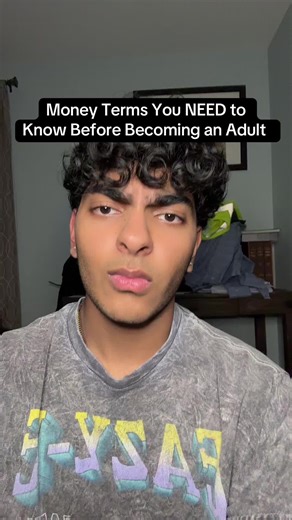 Money Terms You NEED To Know Before Becoming an Adult #moneytok #highschool #budget #personalfinance #invest