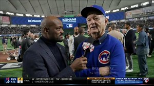 185K views · 4.4K reactions | Bill Murray is in the house at the Tokyo Series! He chatted with Harold about his love for the Cubs and more on MLB Tonight. | MLB Network | Facebook
