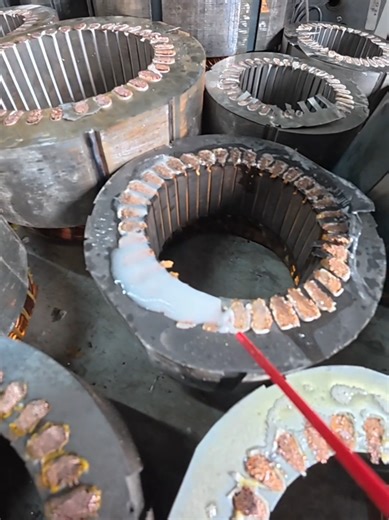 processing copper motors #copper #scrap #metal #recycle | Copper Scrapping