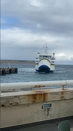 MALTA ~ 10.2.25 Gozo Channel Ferry in Strong Winds | Ċirkewwa Port 2025 #MaltaTravel #Mediterranean