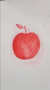 I draw a Apple using a pen #art