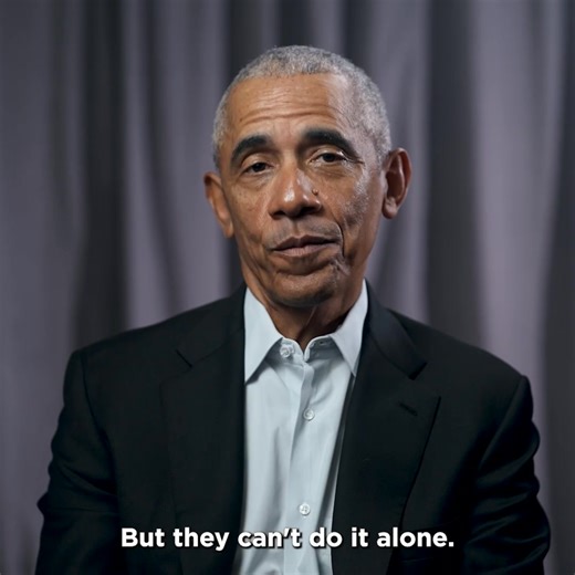 4.5K views · 13K reactions | The best way to support the mission of the Obama Foundation? Donate. We are asking for your help. Make a donation today to help young leaders continue to build a fairer, kinder, more hopeful future for all of us. The Obama Foundation powers essential programs that unlock the potential of young people across the country and train our next generation of leaders. Donate today! | Obama Foundation | Facebook