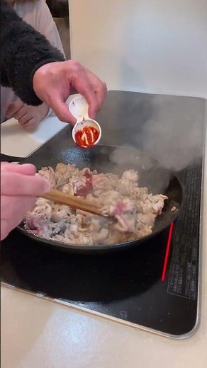 超簡単！豚キムチ炒め
