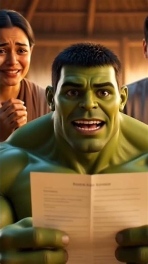 Hulk Ka Sapna 💚 | Garib Se Police Officer Tak 👮‍♂️🔥|#ai #hulk