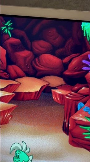 Freddi fish ￼4 there is rocks 🪨 in the way ￼￼